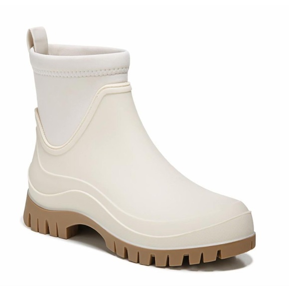 Free People Shoes - ✨NEW!✨Sam Edelman Louisa Modern Ivory Rubber/Neoprene Rain Boots